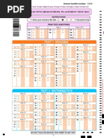 Test 1 Reading: Selective High School Placement Test 2013