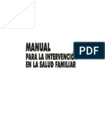 Manual Para Intervencion Salud Familiar