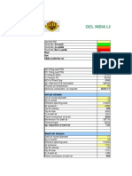 Burner Calculation OCL