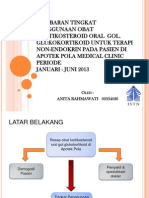 Gambaran Tingkat Penggunaan Obat Kortikosteroid Oral Gol Anita