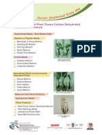 Widest Range of Plant Tissue Culture Dehydrated Media and Chemicals