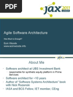 Agile Software Architecture