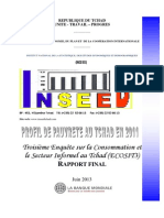 Ecosit3_rapport Principal Sur La Pauvrete_tchad 2011_version Publiee