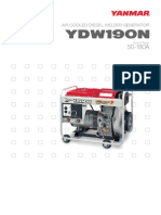 YDW190N: Air Cooled Diesel Welder-Generator