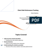 Client Side Performance Tracking
