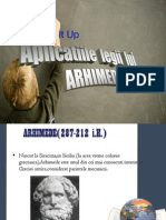 Aplicatii Ale Legii Lui Arhimede