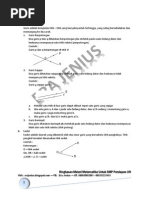 SMP Kelas 9 BAB Garis Dan Sudut