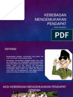 Kebebasan Mengemukakan Pendapat