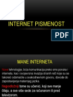 Internet Pismenost