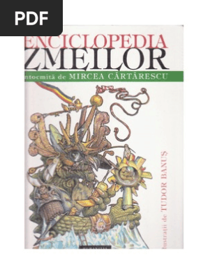 Enciclopedia Zmeilor Mircea Cartarescu  PDF