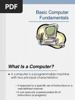 Basic Computer Fundamentals