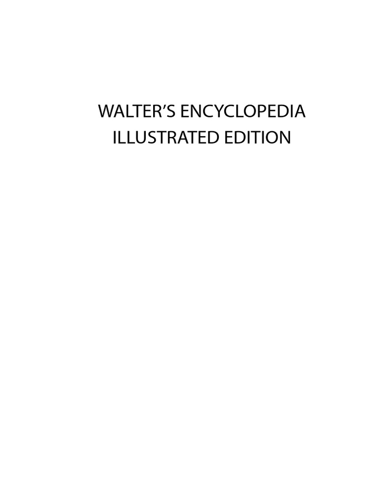 Walter's Encyclopedia: Illustrated Edition | PDF | Archetype | Yoga