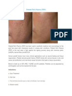 Platelet Rich Plasma (PRP)