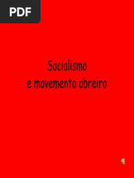 Tema 7. Socialismo e Movemento Obreiro