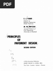 Principles of Pavement Design Yoder, 2nd Ed