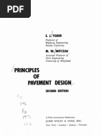 Principles of Pavement Design Yoder, 2nd Ed