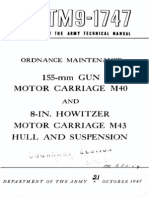 TM 9-1747 155-Mm Gun Motor Carriage M40 and 8-Inch Howitzer Motor Carriage M43, Etc 1947