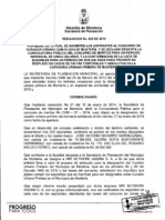 Resolucion Inadmision Cun - 01-2014 PDF