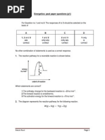 Energetics MCQ 