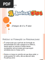 Treinamento de 6 a 9 Anos Domingo