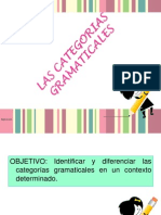 CATEGORIAS GRAMATICALES 2013 - 3