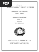 Download Emile Durkheims Theory of Suicide by Shalvik Tiwari SN209353838 doc pdf