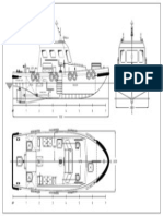 General Arrangement Mini Tug Boat