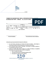 Formato de Solicitud Examen Suficiencia