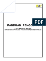 Panduan Pengguna Borang Manual