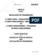 LOTE I Anexo Técnico LT Xingu Parauapebas Miracema FINAL