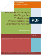 Manual de Fisc Obg Trabalhistas e Previd Nas Contrat Pub