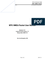 MTK NMEA Packet User Manual