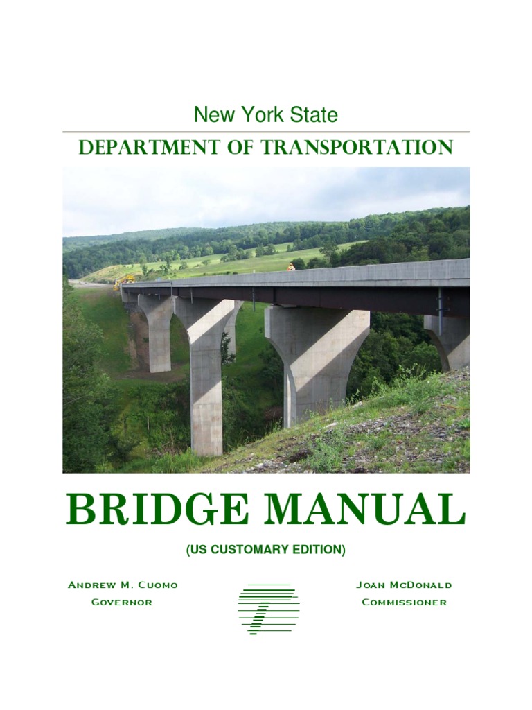 NYSDOT Bridge Manual | Prestressed Concrete | Deep Foundation