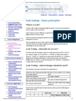 Leak Testing Basic Principles - Background Information of Leaks and Leak Testing From TQC