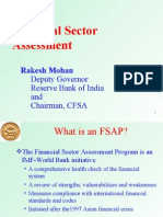 Financial Sector Assessment: Rakesh Mohan