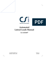 Lateral Loads Manual