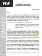 RESILIÊNCIA, CAPACIDADE