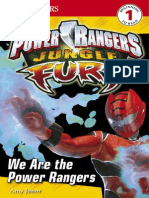 Power Rangers - Jungle Fury, Book About Favorite Rangers