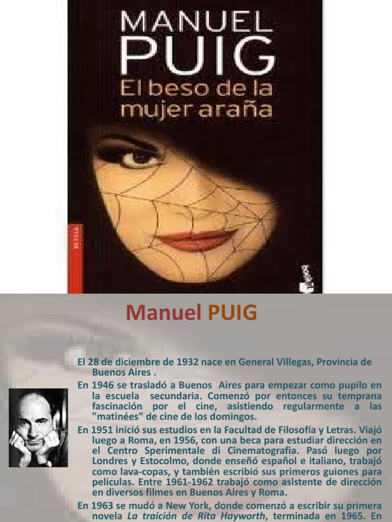 Manuel Puig El beso de la