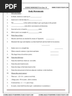 cbse class 6 worksheet components of food vitamin carbohydrates
