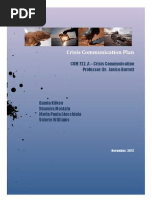 BP Crisis Communication Plan