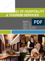 Marketing of Hospitality & Tourism Services 