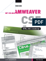 o guia prático do dreamweaver cs5 com html, css e javascript