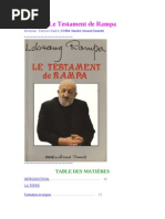 Le Testament de Rampa