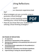 Teaching Refection