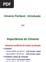 Cimento Portland - Introdução 2013