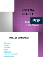 Sistema Braille