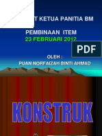 Pembinaan Item BM