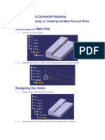 Detailed Steps Connector Housing-Part Design