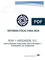 Reforma Fiscal para 2014